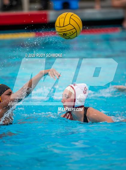 Thumbnail 3 in Santa Fe Christian vs Monte Vista (CIF SDS D5 Water Polo Finals) photogallery.