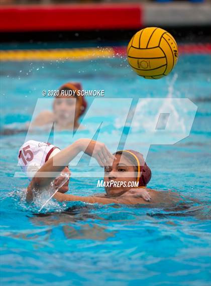 Thumbnail 1 in Santa Fe Christian vs Monte Vista (CIF SDS D5 Water Polo Finals) photogallery.