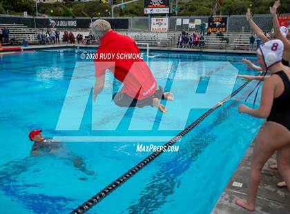 Thumbnail 3 in Santa Fe Christian vs Monte Vista (CIF SDS D5 Water Polo Finals) photogallery.