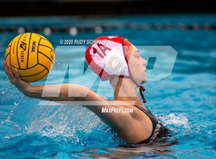 Thumbnail 3 in Santa Fe Christian vs Monte Vista (CIF SDS D5 Water Polo Finals) photogallery.