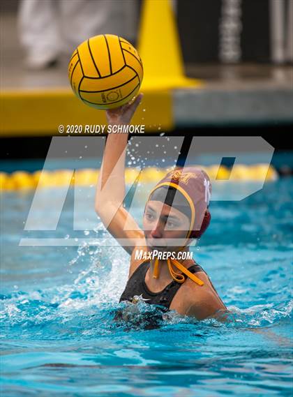 Thumbnail 3 in Santa Fe Christian vs Monte Vista (CIF SDS D5 Water Polo Finals) photogallery.