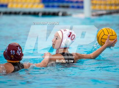 Thumbnail 2 in Santa Fe Christian vs Monte Vista (CIF SDS D5 Water Polo Finals) photogallery.