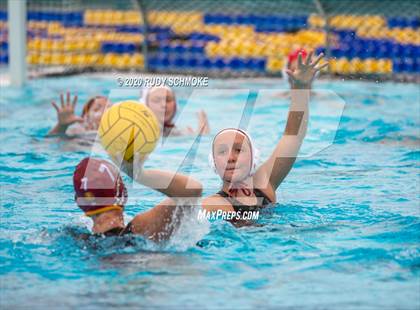 Thumbnail 2 in Santa Fe Christian vs Monte Vista (CIF SDS D5 Water Polo Finals) photogallery.