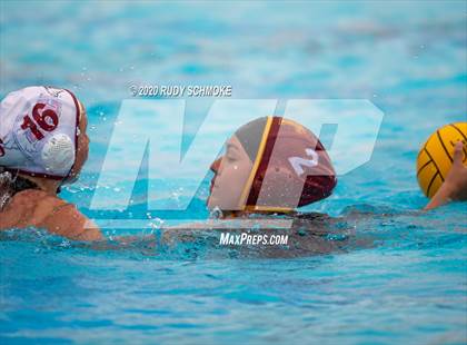 Thumbnail 3 in Santa Fe Christian vs Monte Vista (CIF SDS D5 Water Polo Finals) photogallery.