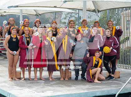 Thumbnail 2 in Santa Fe Christian vs Monte Vista (CIF SDS D5 Water Polo Finals) photogallery.