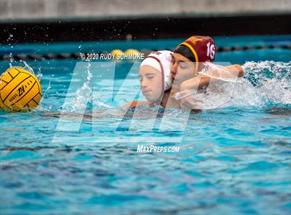 Thumbnail 2 in Santa Fe Christian vs Monte Vista (CIF SDS D5 Water Polo Finals) photogallery.