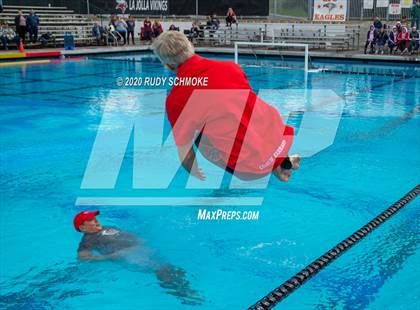 Thumbnail 2 in Santa Fe Christian vs Monte Vista (CIF SDS D5 Water Polo Finals) photogallery.