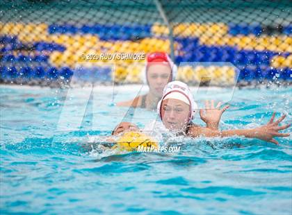 Thumbnail 2 in Santa Fe Christian vs Monte Vista (CIF SDS D5 Water Polo Finals) photogallery.