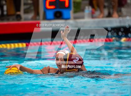Thumbnail 3 in Santa Fe Christian vs Monte Vista (CIF SDS D5 Water Polo Finals) photogallery.