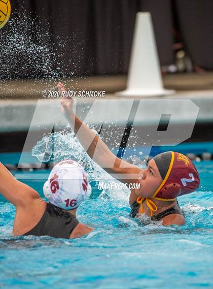 Thumbnail 3 in Santa Fe Christian vs Monte Vista (CIF SDS D5 Water Polo Finals) photogallery.