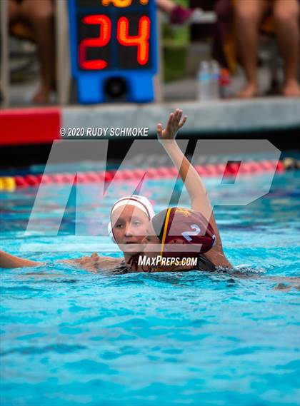 Thumbnail 2 in Santa Fe Christian vs Monte Vista (CIF SDS D5 Water Polo Finals) photogallery.