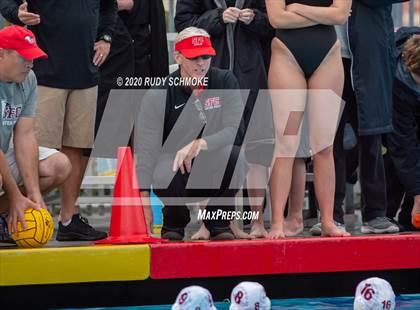 Thumbnail 3 in Santa Fe Christian vs Monte Vista (CIF SDS D5 Water Polo Finals) photogallery.