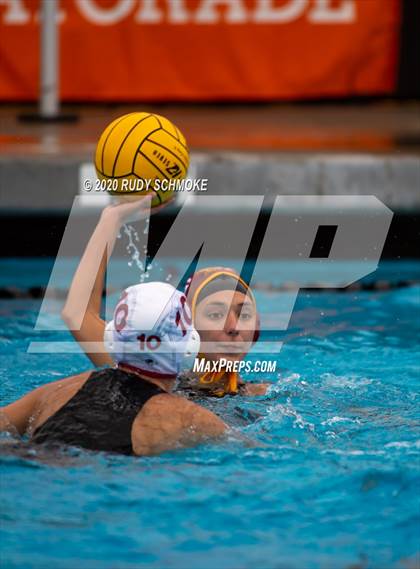 Thumbnail 3 in Santa Fe Christian vs Monte Vista (CIF SDS D5 Water Polo Finals) photogallery.