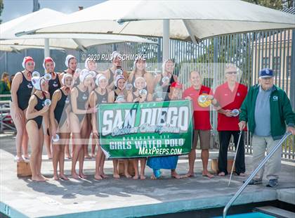 Thumbnail 1 in Santa Fe Christian vs Monte Vista (CIF SDS D5 Water Polo Finals) photogallery.