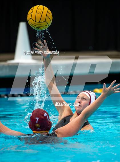 Thumbnail 1 in Santa Fe Christian vs Monte Vista (CIF SDS D5 Water Polo Finals) photogallery.