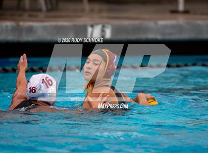 Thumbnail 3 in Santa Fe Christian vs Monte Vista (CIF SDS D5 Water Polo Finals) photogallery.