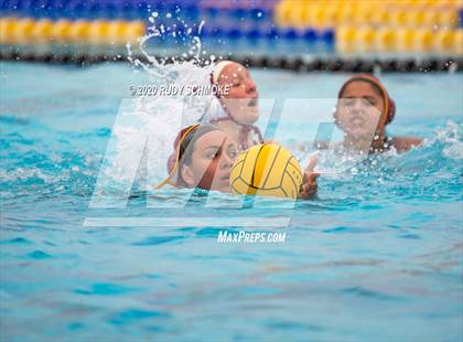 Thumbnail 2 in Santa Fe Christian vs Monte Vista (CIF SDS D5 Water Polo Finals) photogallery.