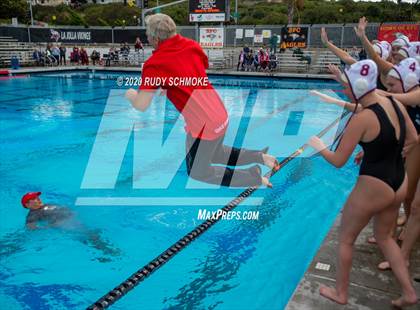 Thumbnail 1 in Santa Fe Christian vs Monte Vista (CIF SDS D5 Water Polo Finals) photogallery.