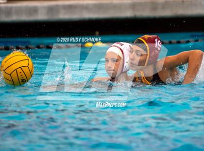 Thumbnail 3 in Santa Fe Christian vs Monte Vista (CIF SDS D5 Water Polo Finals) photogallery.