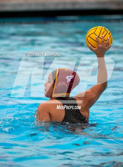 Thumbnail 3 in Santa Fe Christian vs Monte Vista (CIF SDS D5 Water Polo Finals) photogallery.