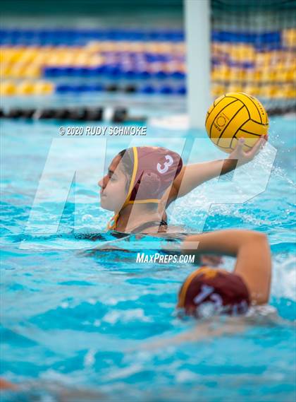 Thumbnail 3 in Santa Fe Christian vs Monte Vista (CIF SDS D5 Water Polo Finals) photogallery.