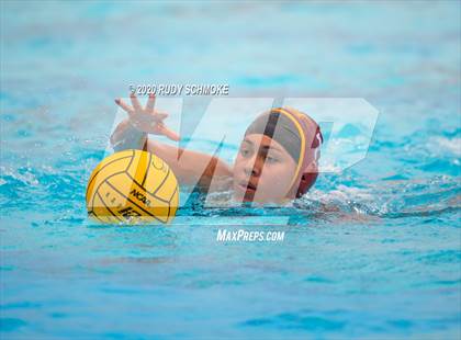 Thumbnail 2 in Santa Fe Christian vs Monte Vista (CIF SDS D5 Water Polo Finals) photogallery.