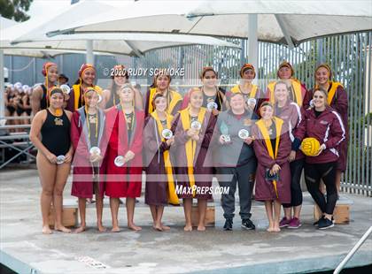 Thumbnail 2 in Santa Fe Christian vs Monte Vista (CIF SDS D5 Water Polo Finals) photogallery.