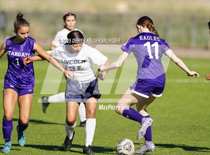 Thumbnail 3 in Stargate School vs Lincoln (CHSAA 3A Playoffs Round 1) photogallery.
