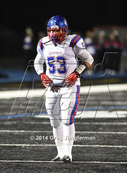 Thumbnail 2 in Oakdale @ Clayton Valley Charter (CIF NorCal Regional D2 Final) photogallery.