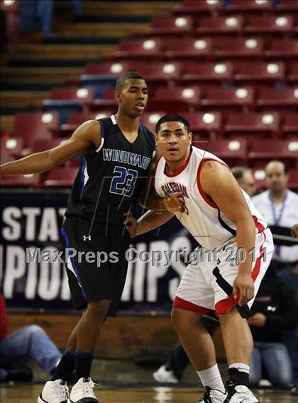 Thumbnail 2 in Salesian vs. Windward (CIF D4 State Final) photogallery.