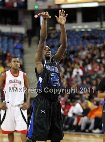 Thumbnail 1 in Salesian vs. Windward (CIF D4 State Final) photogallery.