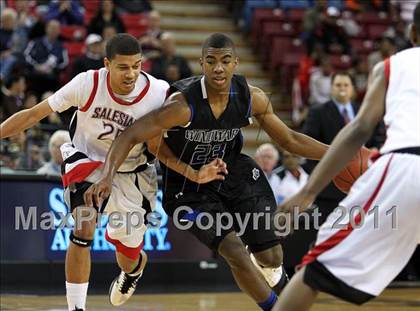 Thumbnail 3 in Salesian vs. Windward (CIF D4 State Final) photogallery.