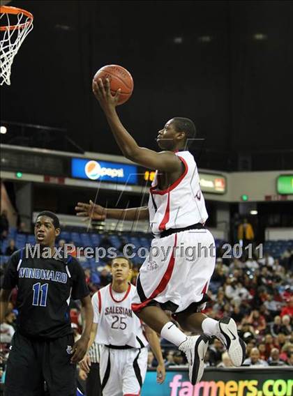 Thumbnail 2 in Salesian vs. Windward (CIF D4 State Final) photogallery.