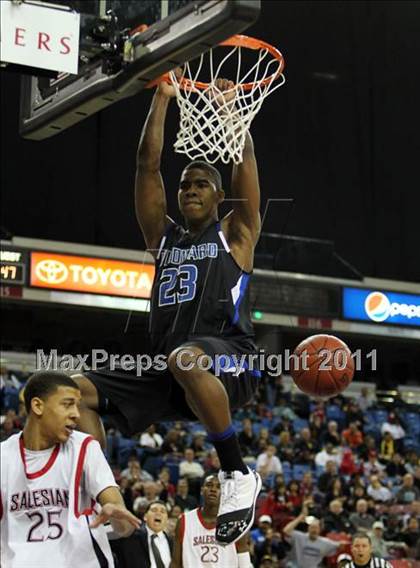 Thumbnail 3 in Salesian vs. Windward (CIF D4 State Final) photogallery.