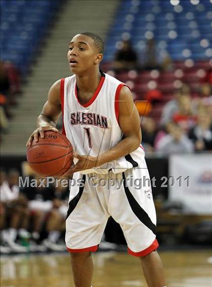 Thumbnail 1 in Salesian vs. Windward (CIF D4 State Final) photogallery.