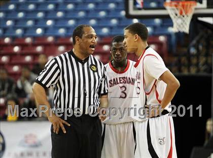 Thumbnail 1 in Salesian vs. Windward (CIF D4 State Final) photogallery.