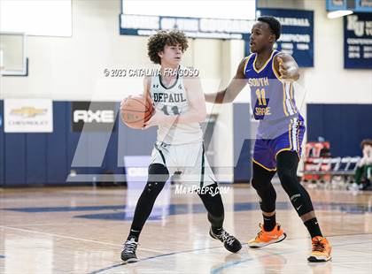 Thumbnail 2 in South Shore vs. DePaul Catholic (Metro Classic) photogallery.