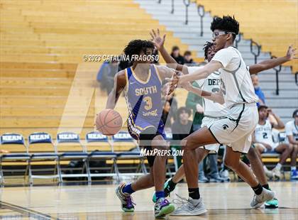 Thumbnail 1 in South Shore vs. DePaul Catholic (Metro Classic) photogallery.