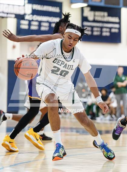 Thumbnail 3 in South Shore vs. DePaul Catholic (Metro Classic) photogallery.