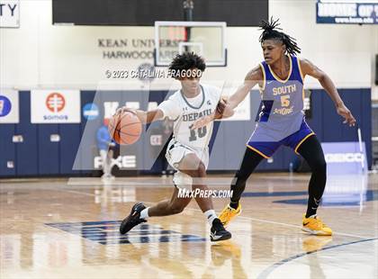 Thumbnail 1 in South Shore vs. DePaul Catholic (Metro Classic) photogallery.