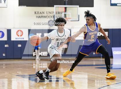 Thumbnail 3 in South Shore vs. DePaul Catholic (Metro Classic) photogallery.