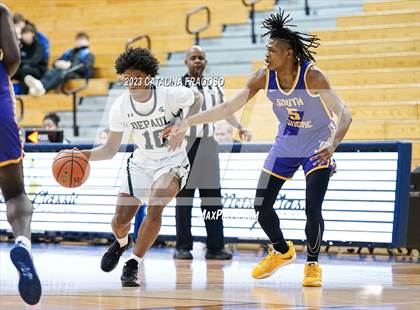 Thumbnail 3 in South Shore vs. DePaul Catholic (Metro Classic) photogallery.