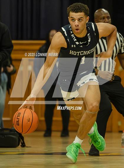 Thumbnail 3 in Hotchkiss vs Blair Academy (Shooting Stars Baskietbal Showcase) photogallery.