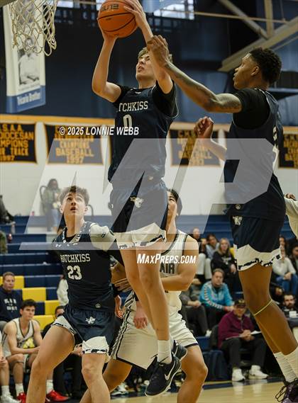 Thumbnail 1 in Hotchkiss vs Blair Academy (Shooting Stars Baskietbal Showcase) photogallery.