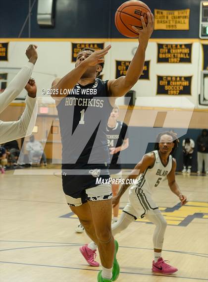 Thumbnail 3 in Hotchkiss vs Blair Academy (Shooting Stars Baskietbal Showcase) photogallery.