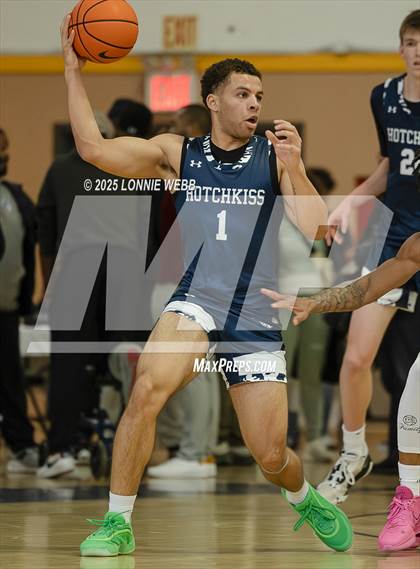 Thumbnail 3 in Hotchkiss vs Blair Academy (Shooting Stars Baskietbal Showcase) photogallery.