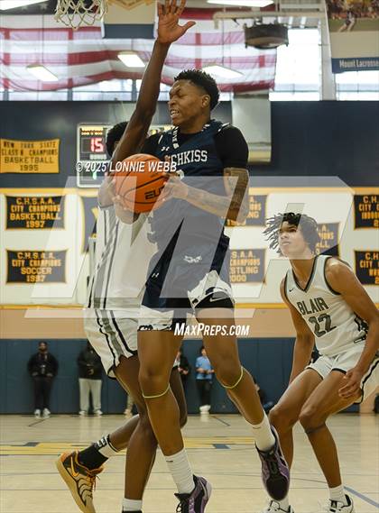 Thumbnail 2 in Hotchkiss vs Blair Academy (Shooting Stars Baskietbal Showcase) photogallery.