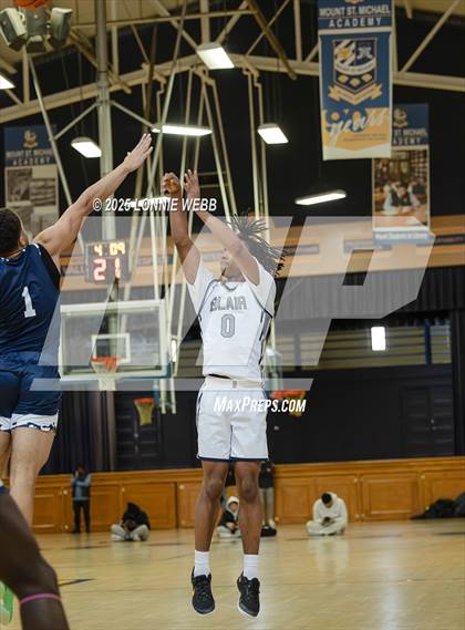 Thumbnail 2 in Hotchkiss vs Blair Academy (Shooting Stars Baskietbal Showcase) photogallery.