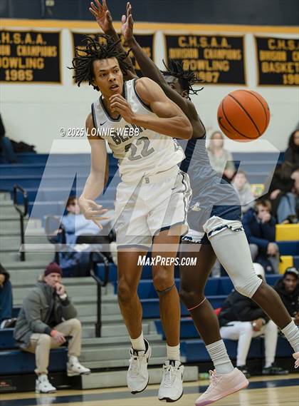 Thumbnail 3 in Hotchkiss vs Blair Academy (Shooting Stars Baskietbal Showcase) photogallery.