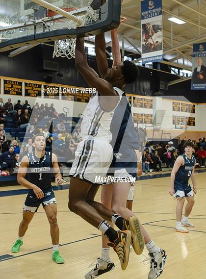 Thumbnail 2 in Hotchkiss vs Blair Academy (Shooting Stars Baskietbal Showcase) photogallery.